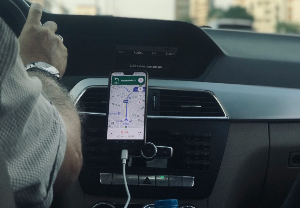 Navigation system GPS in VUI article 